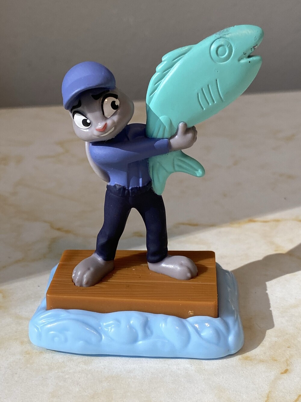 McDonald's Disney Zootopia Judy Hopps Fish Figure Happy Meal Toy